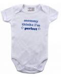 Dětské body - bílé - Moomy thinks i´m Perfect