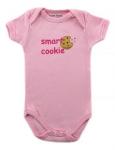 Dívčí dětské body - růžové - Smart cookie