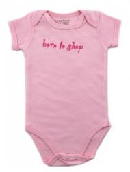 Dívčí dětské bodíčko - růžové - Born to shop